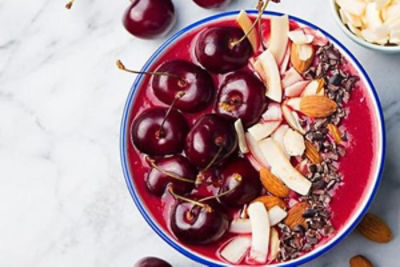 Cherry Peanut Butter Smoothie