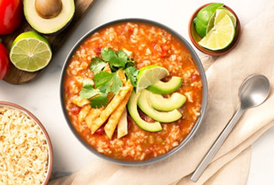 Chicken Tortilla Rice Soup