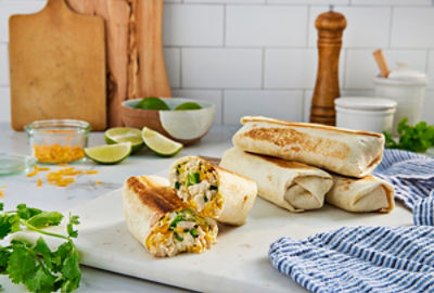 Chicken and Avocado Burritos