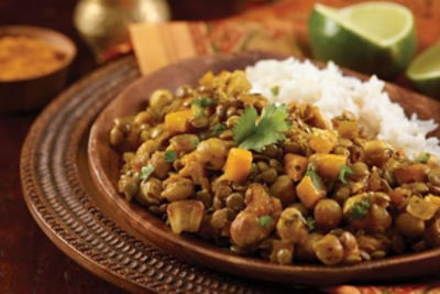 Chickpea and Mango Dal