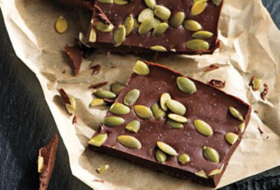 Chocolate-Pepita Bark