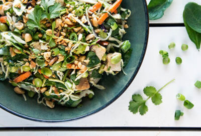 Chopped Sesame Chicken Salad