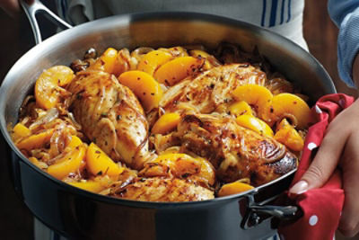 Cider Peach Chicken