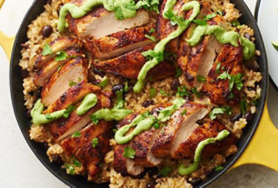 Cilantro-Lime Chicken Skillet