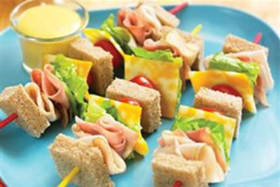 Club Sandwich on a Stick