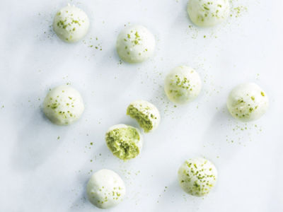 Coconut Matcha Balls