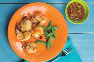 Coconut Shrimp with Fruit Dipping Sauce