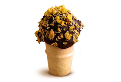 Cornflake Chocolate Chip Marshmallow Mini Ice Cream Cones