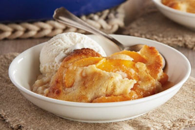 Country-Style Peach Cobbler