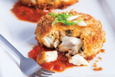 Crab Cakes with Spicy Tomato Salsa - Price Rite