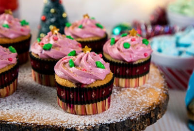 Cranberry Orange Cupcakes