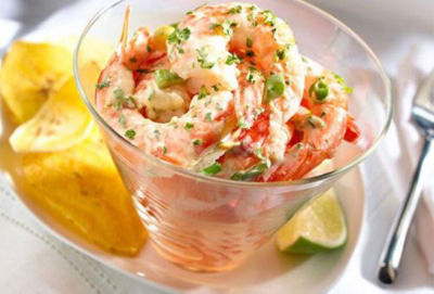 Creamy Asian Shrimp Ceviche