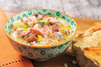 Creamy Salmon Chowder