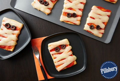 Crescent Mummy Pizzas