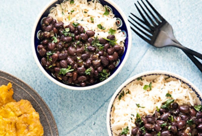 Cuban Black Beans and Rice