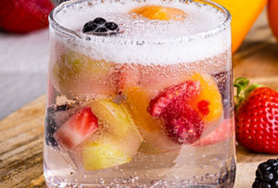 DIY Fruit Infused Ice Cubes