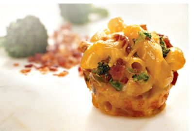 Deluxe Bacon-Broccoli Mac & Cheese Bites