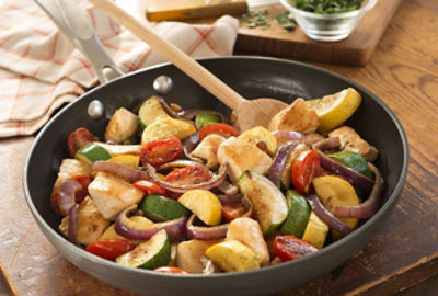 Easy Chicken Skillet One Dish Dinner