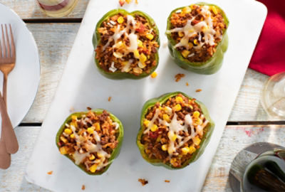 Easy Santa Fe Style Stuffed Peppers