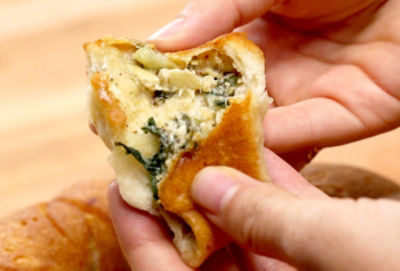 Easy Spinach Artichoke Pull Apart Bread ft. Bitchin’ Sauce!