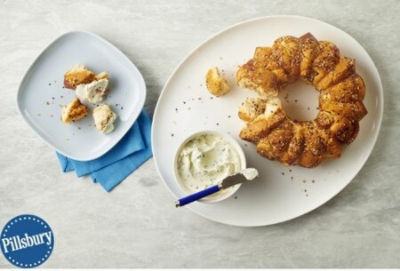 Everything Bagel Monkey Bread