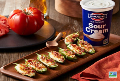 FAGE Sour Cream Jalapeño Poppers