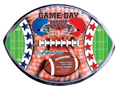 Aqua Star Shrimp Platter Game Day, 20 oz, 20 Ounce