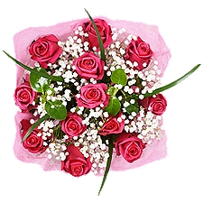 The Floral Shoppe Premium Dozen Rose Bouquet - Red, 1 each