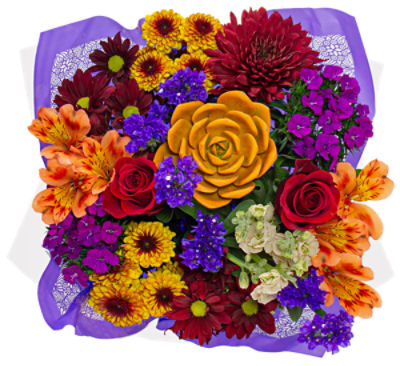 The Floral Shoppe Sugar Succulent Bouquet, 1 each