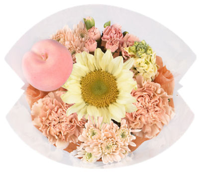 The Floral Shoppe Peaches & Cream Bouquet, 1 Each