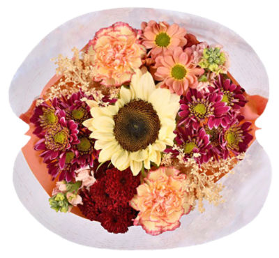 The Floral Shoppe Peachy Woodland Bouquet, 1 each