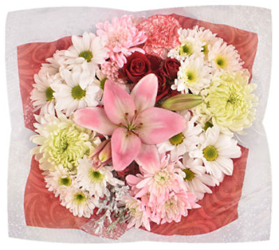 The Floral Shoppe Snow Festival Bouquet, 1 each, 1 Each