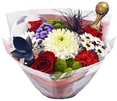 The Floral Shoppe Game On Bouquet, 1 Each
