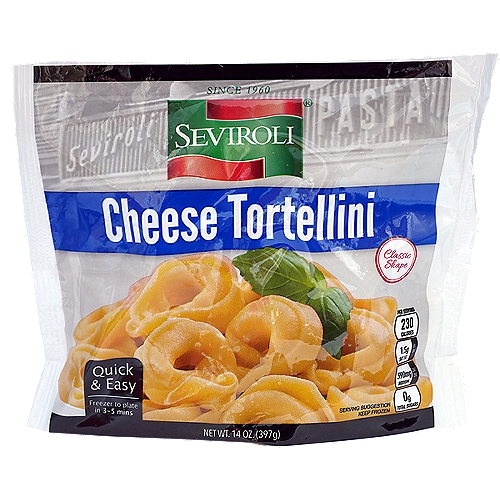 Seviroli Tortellini - Three Cheese, 16 oz