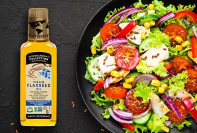 Flaxseed Oil Side Salad