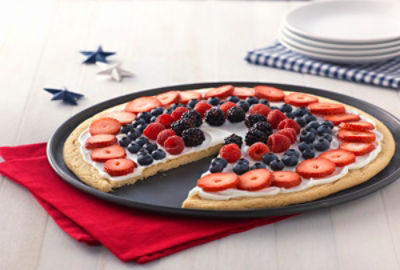 Fourth of July Fruit Pizza