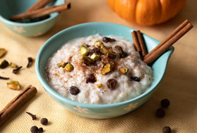 Fragrant Chai -Spiced Jasmine Rice Pudding