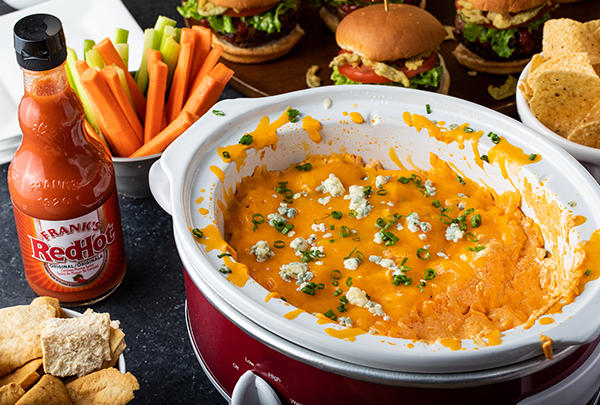 Frank’s Redhot® Slow Cooker Buffalo Chicken Dip