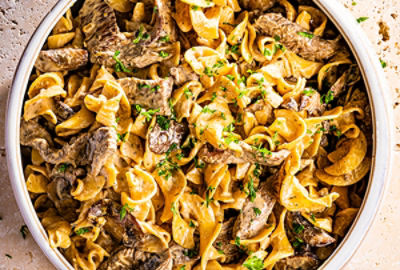 French Onion Stroganoff