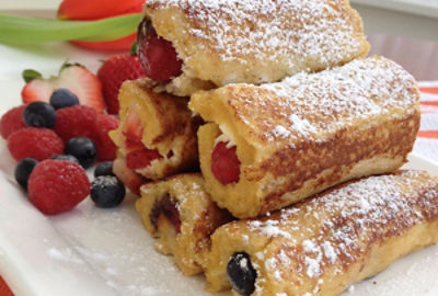 French Toast Rollups