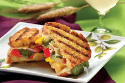 Fresh Vegetable Panini