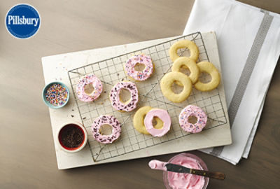 Frosted Doughnut Cookies