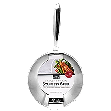 ChefElect Stainless Steel 9.5 Inch Fry Pan, 1 Each