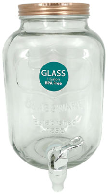 TDC Glass Beverage Dispenser, 1 Each