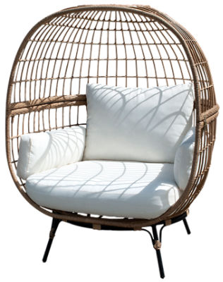 TDC USA Inc. Patio Egg Chair, 1 each