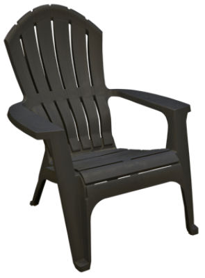 Adams Adirondack Chair - Black, 1 each