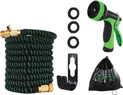 Global Crossing 50-ft Expandable 9 Function Hose Set