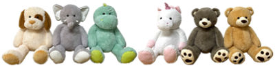 TDC Large Plush Animals, 1 each