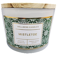 Madison Luxury Home Wick Candle, Mistletoe Fragrance
