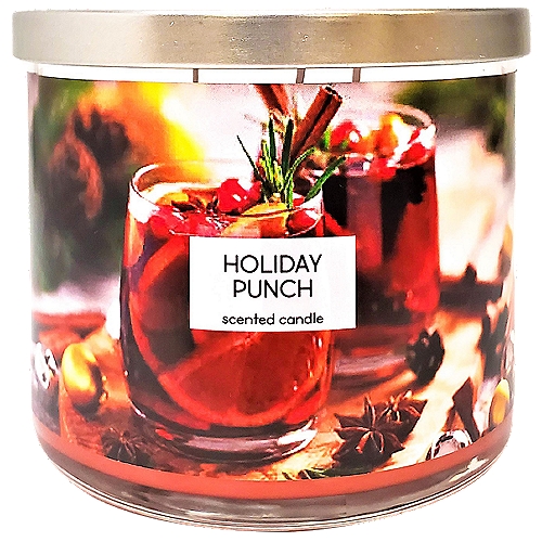Scented Candle Holiday Punch, 1 each